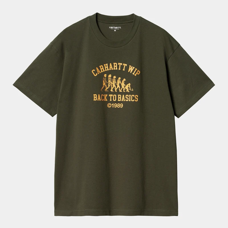Carhartt WIP Herr Baisics T-shirt - Office Green