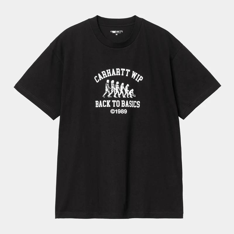 Carhartt WIP Herr Basics T-shirt - Svart / Vit