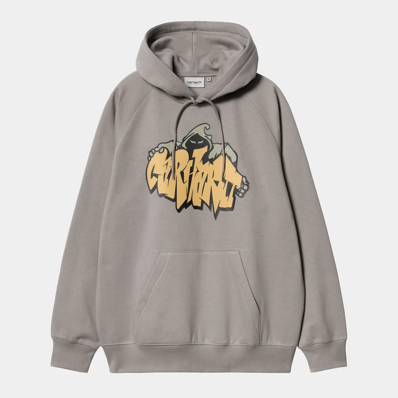 Carhartt WIP Herr Yute Sweat Hoodie - Misty Grey
