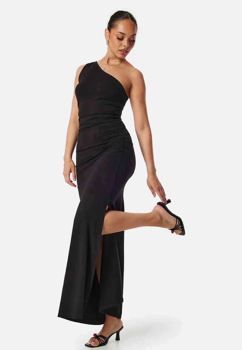 One Shoulder Maxi Dress