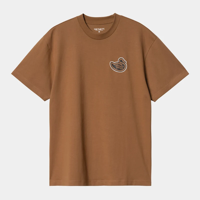Carhartt WIP Brun T-shirt för herr - Hamilton Brown