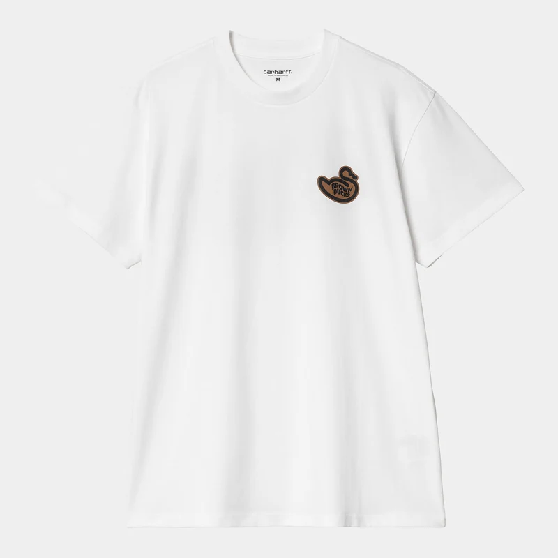 Carhartt WIP Herr Brown Ducks T-shirt - Vit