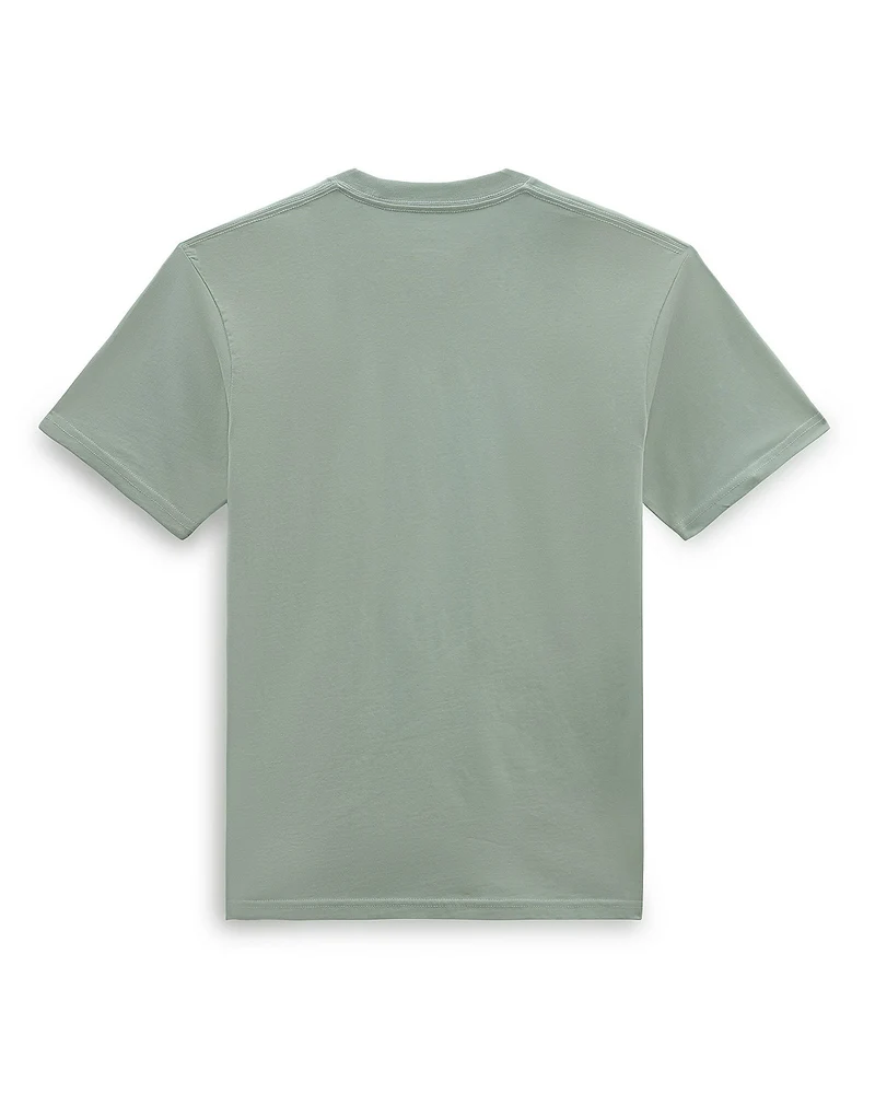 VANS Herr T-shirt med nedre kärna - Iceberg Grön / Klänning Blå