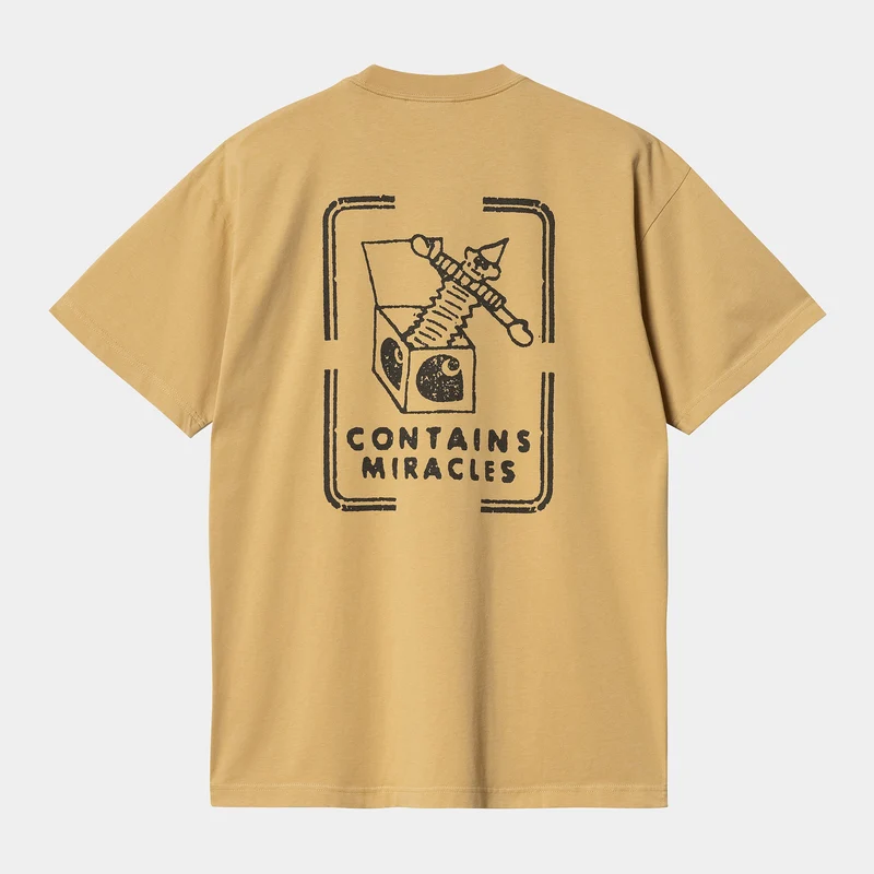 Carhartt WIP Herrstämpel T-shirt - Bourbon