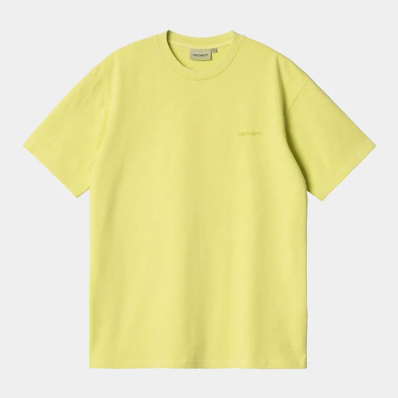 Carhartt WIP Herr Duster Script T-shirt - Arctic Lime