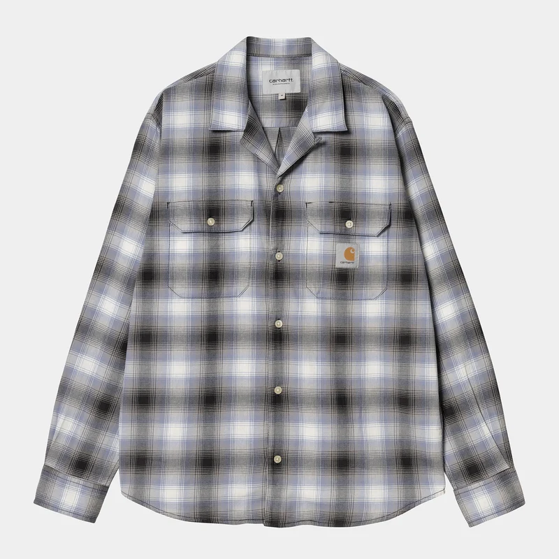 Carhartt WIP Blanchard skjorta för herr - Charm Blue