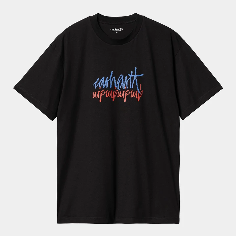 Carhartt WIP Stereo T-shirt för män - Svart