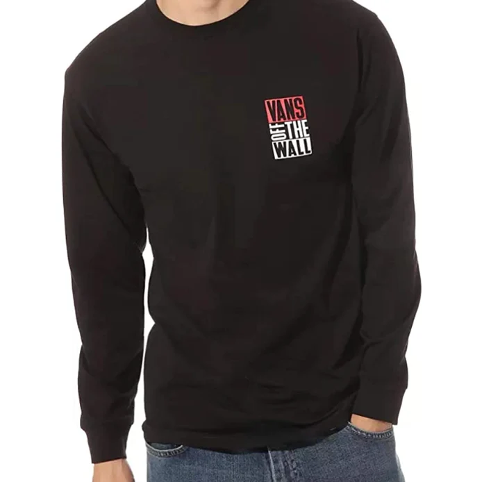 VANS Herr Uoma Grafisk T-shirt - Svart