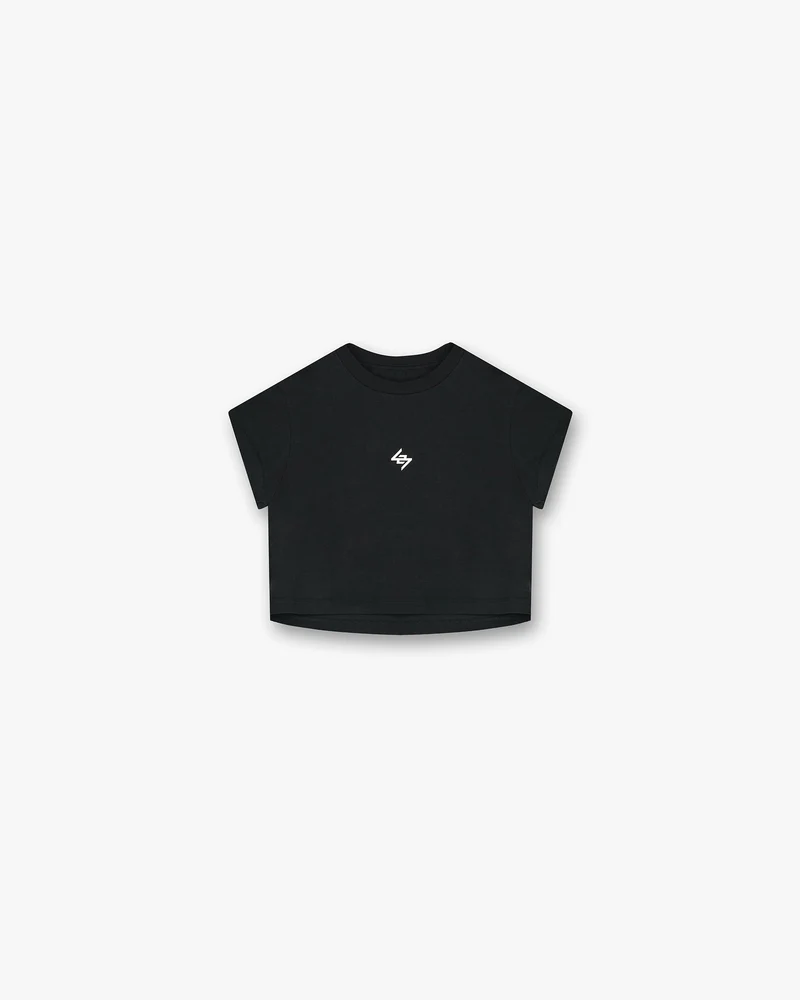 247 Micro Cap Sleeve T-Shirt - Black