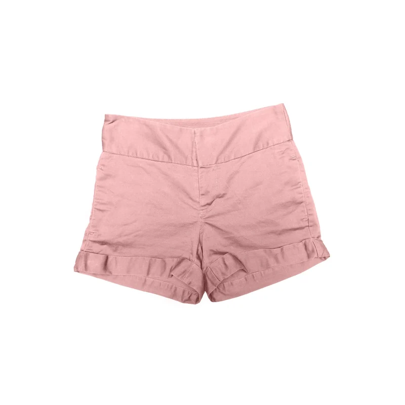 Plain Front Shorts