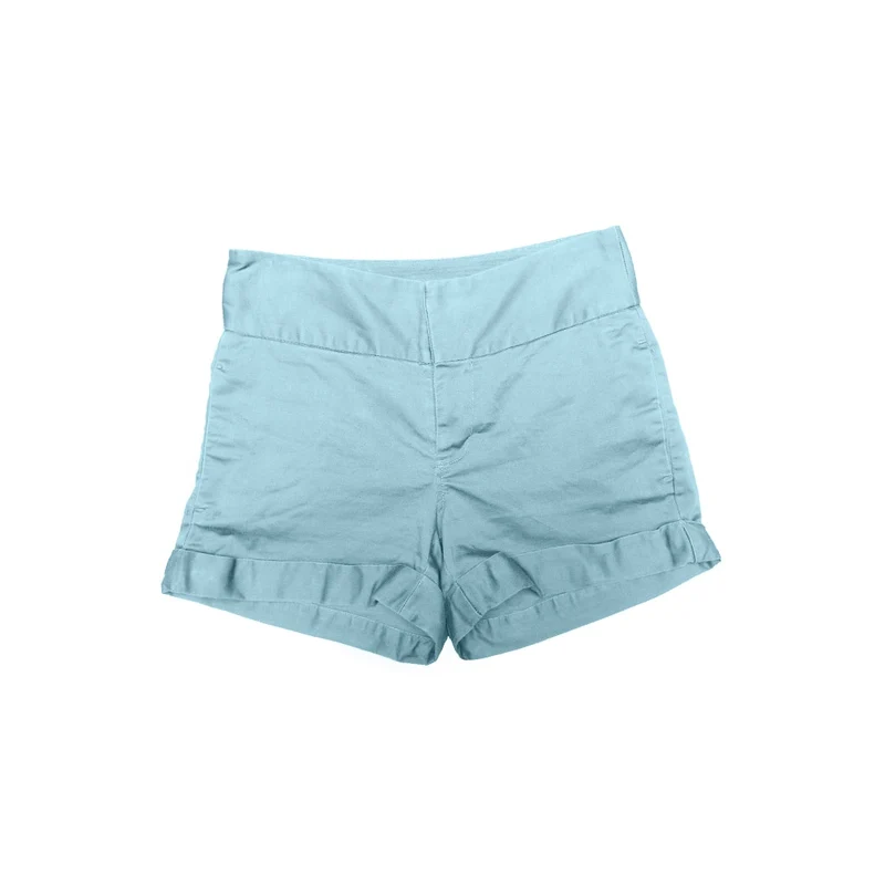 Plain Front Shorts