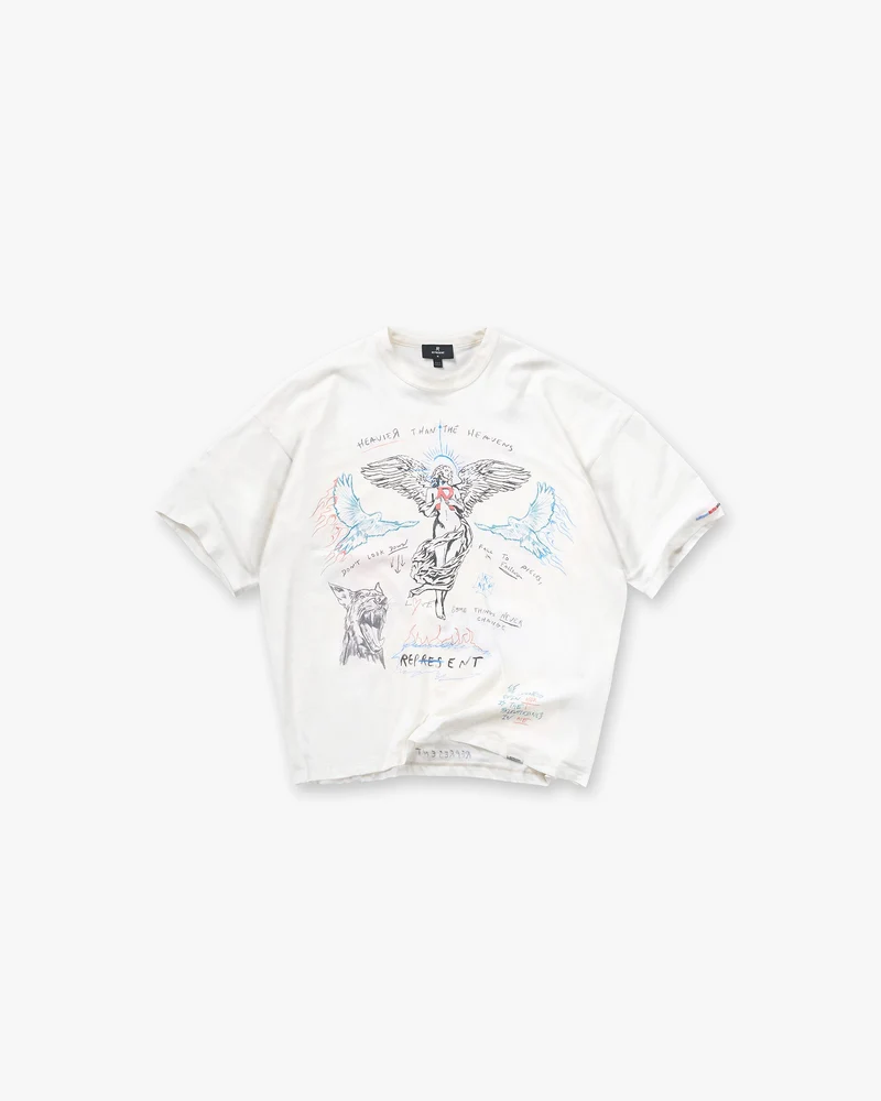 Heavier Than The Heavens T-Shirt - Antique White