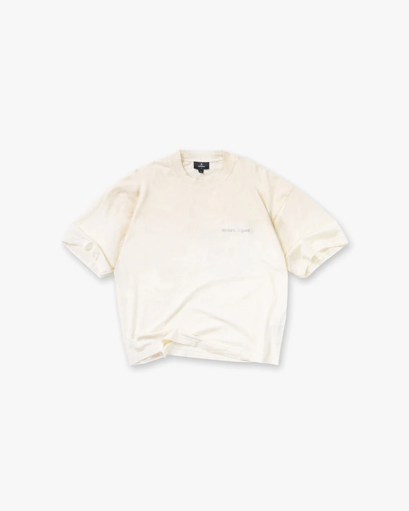 Reverse Resent T-Shirt - Flat White