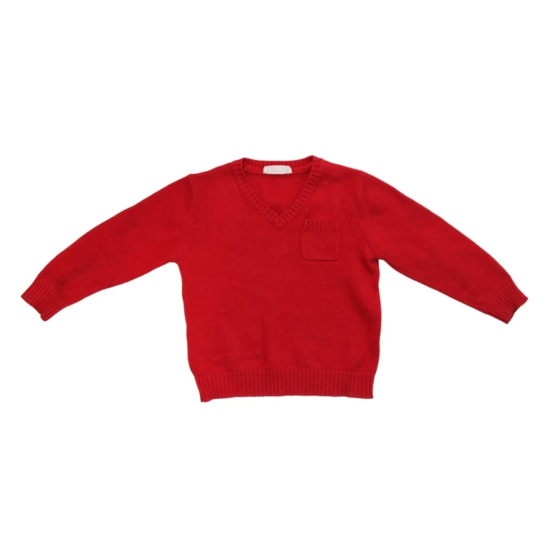Long Sleeve V-Neck Sweater