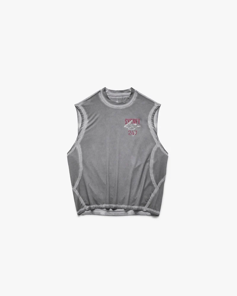 247 Sydney Tank - Washed Grey