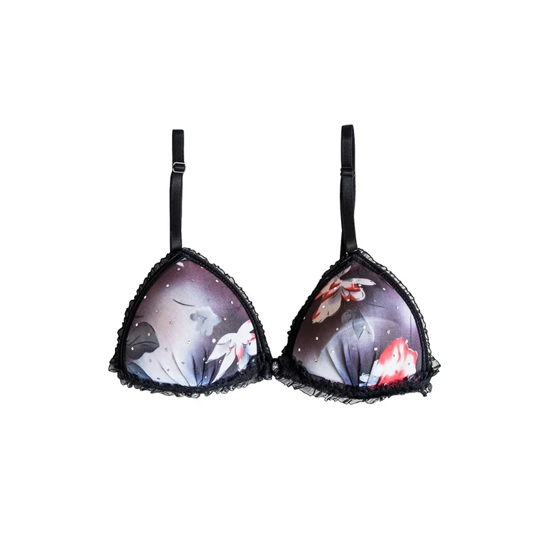 Floral Padded Bra