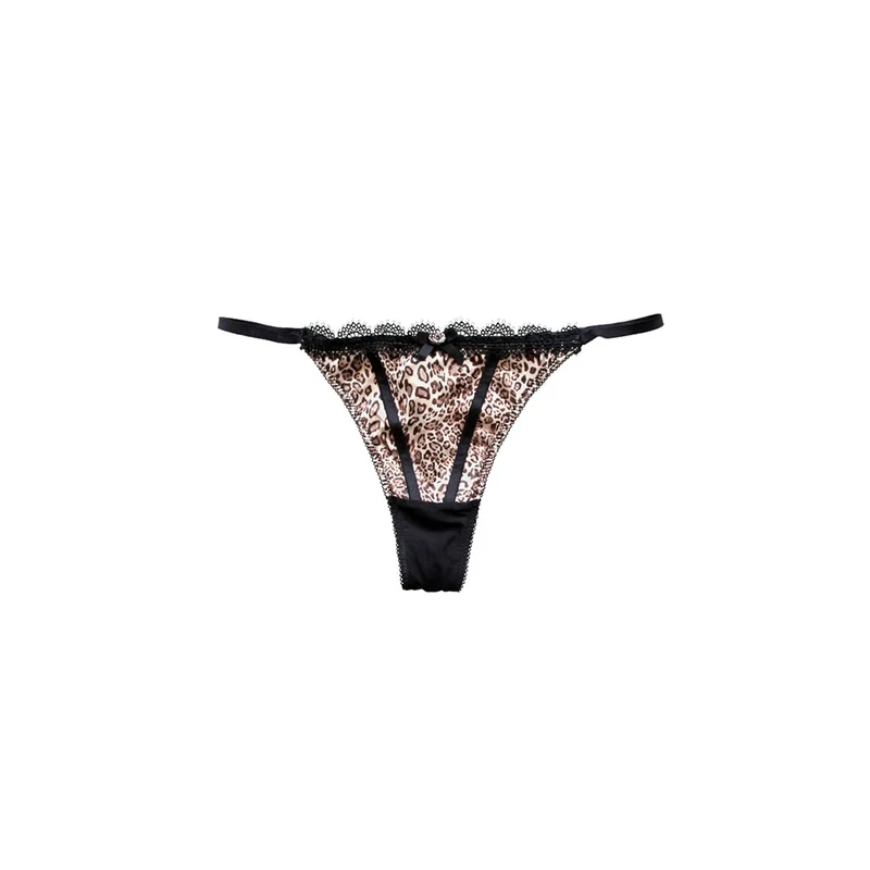 Leopard Thong