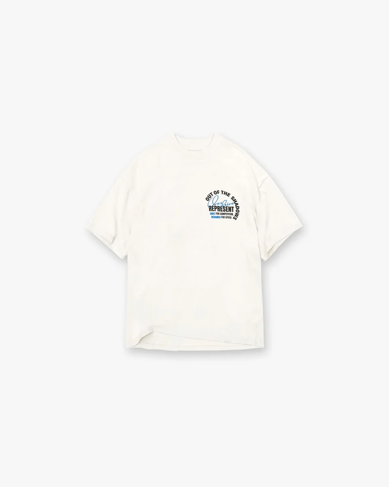 Out Of The Shadows T-Shirt - Flat White