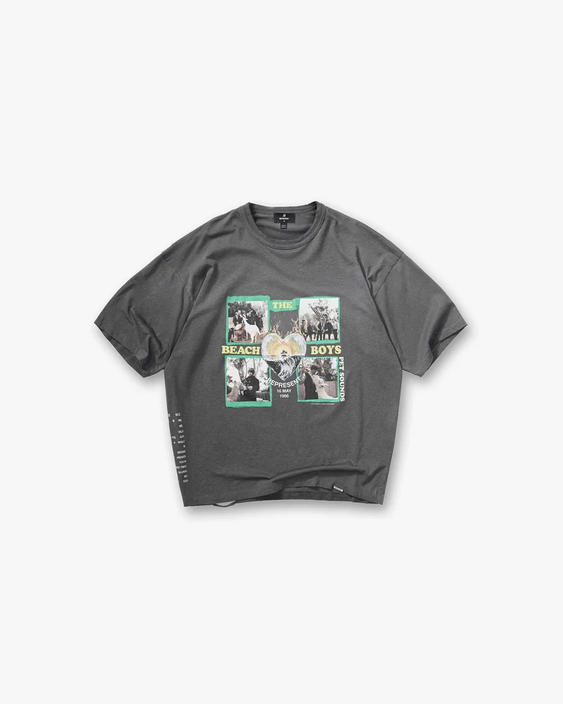 Represent x Beach Boys Pet Sounds T-Shirt - Sunfade Grey
