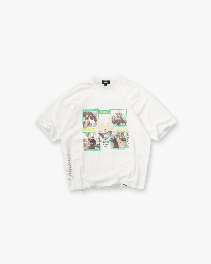 Represent x Beach Boys Pet Sounds T-Shirt - Flat White