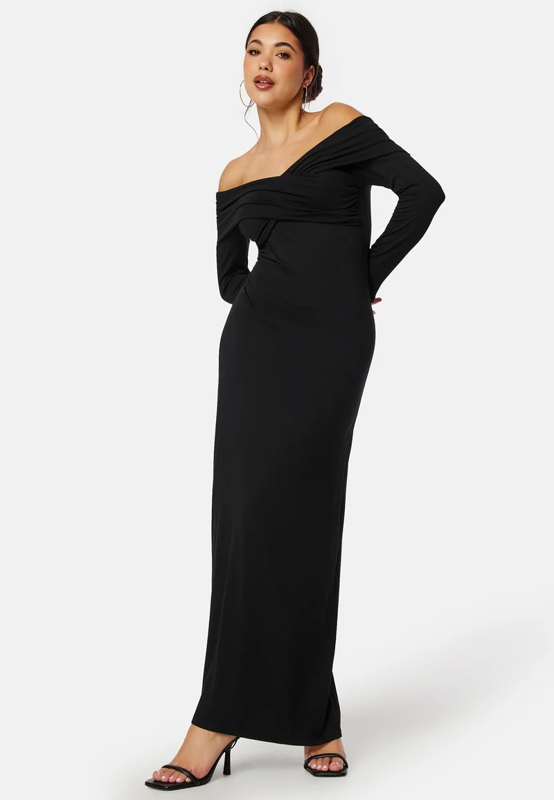 Off Shoulder Maxi Dress