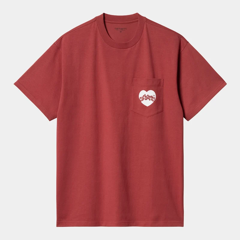 Carhartt WIP Armor Pocket T-shirt för män - Toscana / Vit