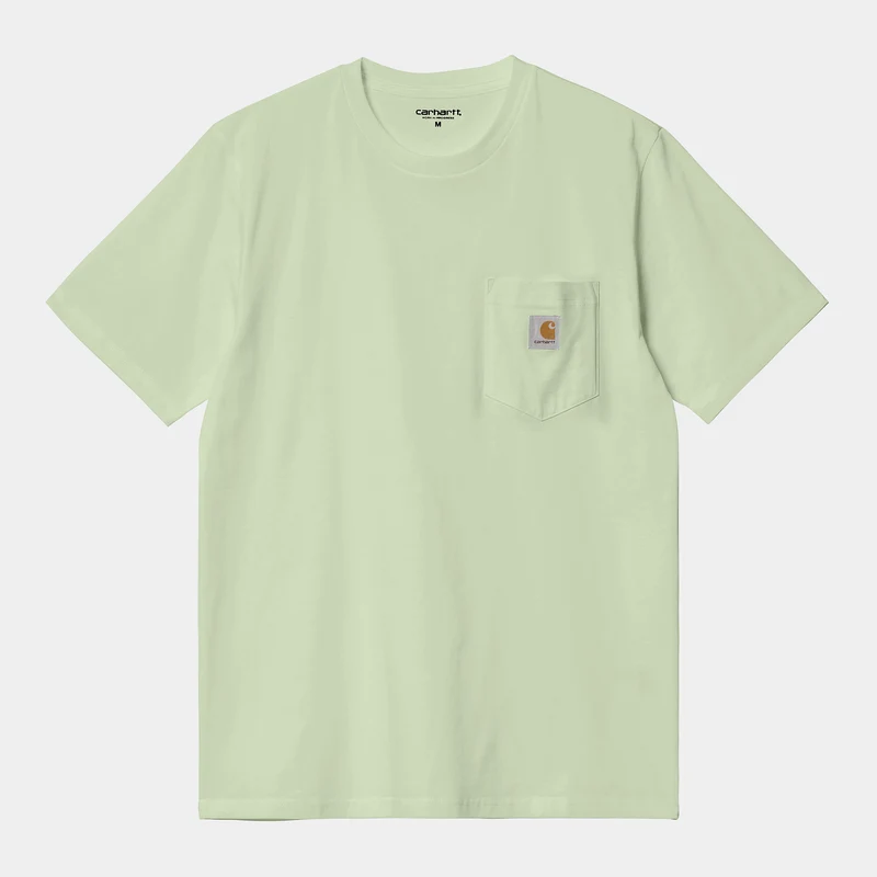 Carhartt WIP Pocket T-shirt för män - Charm Green