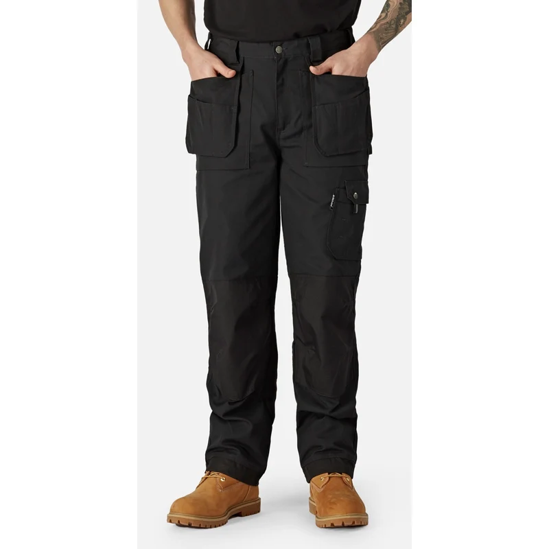 Dickies Herr Eisenhower byxor med flera fickor - Svart
