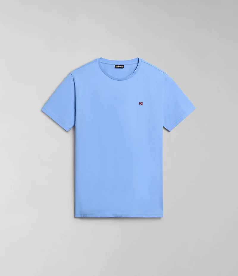 Napapijri Herr Salis T-shirt - Blå Blomma