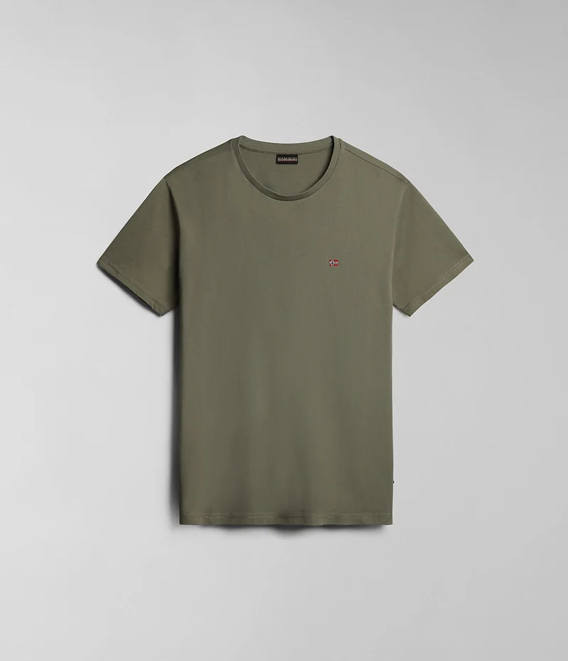 Napapijri Herr Salis T-shirt - Grön Lav