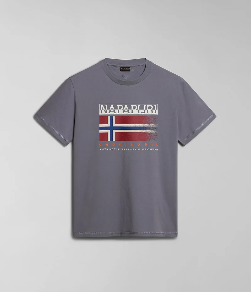 Napapijri Herr Kreis T-shirt - Grå Uggla