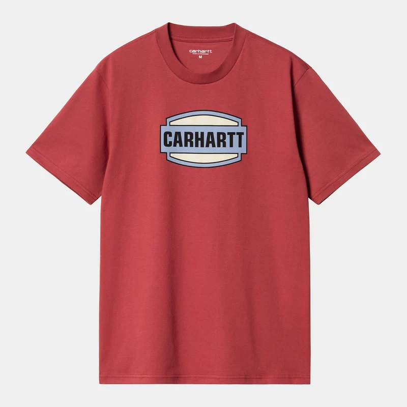 Carhartt WIP Man Press Script T-shirt - Toscana