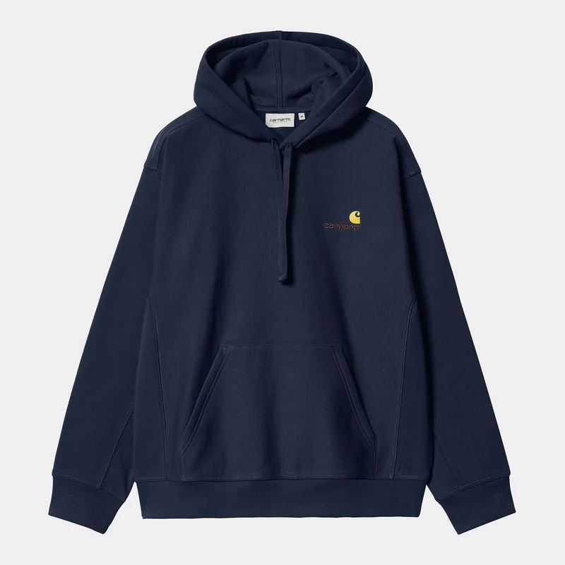 Carhartt WIP Herr American Script Träningströja - Air Force Blue