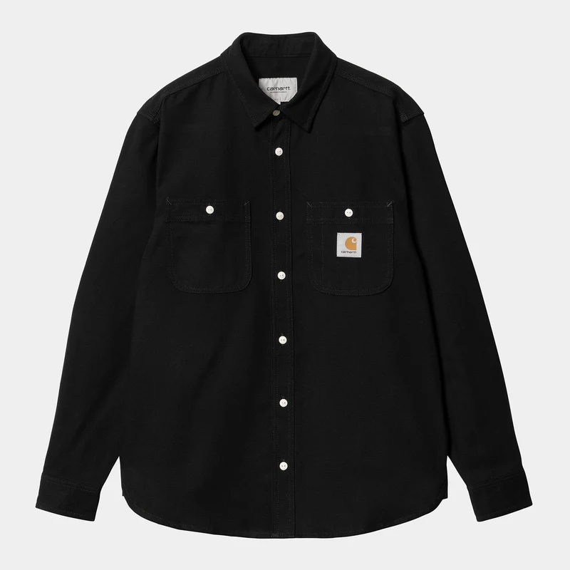 Carhartt WIP Herr Clink Shirt - Svart