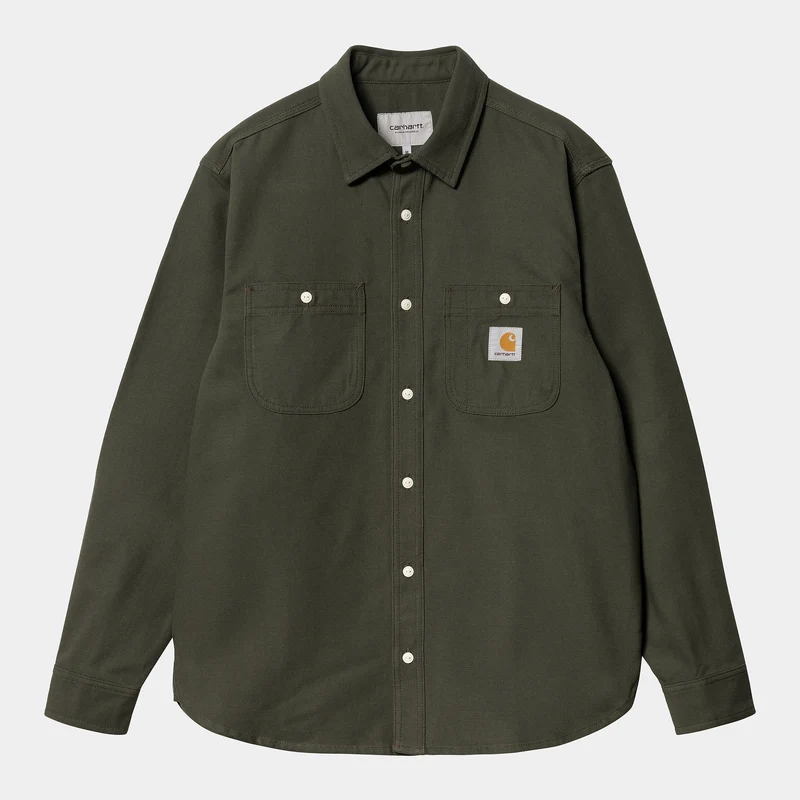 Carhartt WIP Herr Clink Shirt - Cypress
