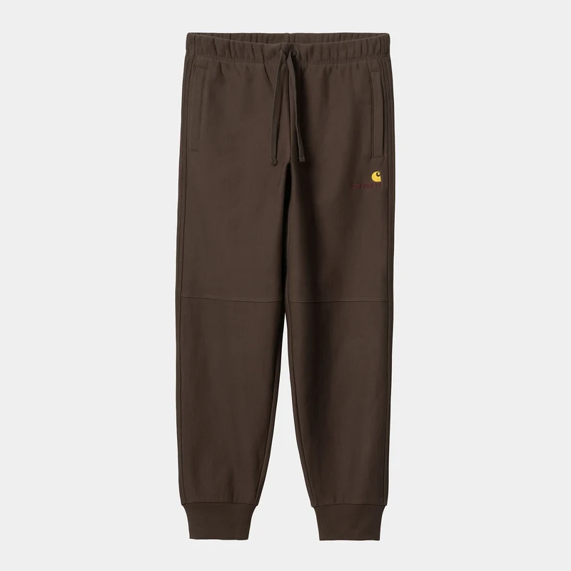 Carhartt WIP Herr American Script Joggingbyxor - Buckeye