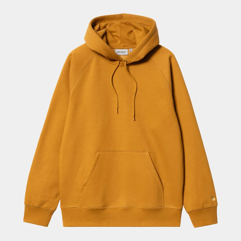 Carhartt WIP Herr Chase Sweat Hoodie - Buckthorn