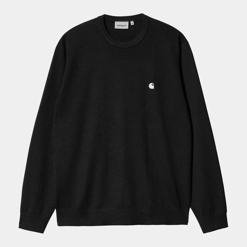 Carhartt WIP Herr Madison Tröja - Svart / Vax