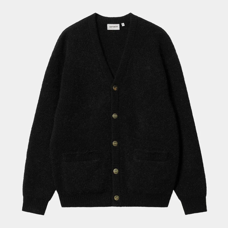 Carhartt WIP Herr Medford Cardigan - Svart