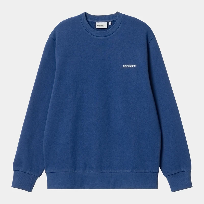 Carhartt WIP Man Script Broderi Sweat Top - Elder