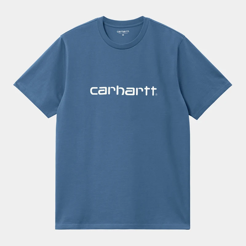 Carhartt WIP Man Script kortärmad T-shirt - Sorrent