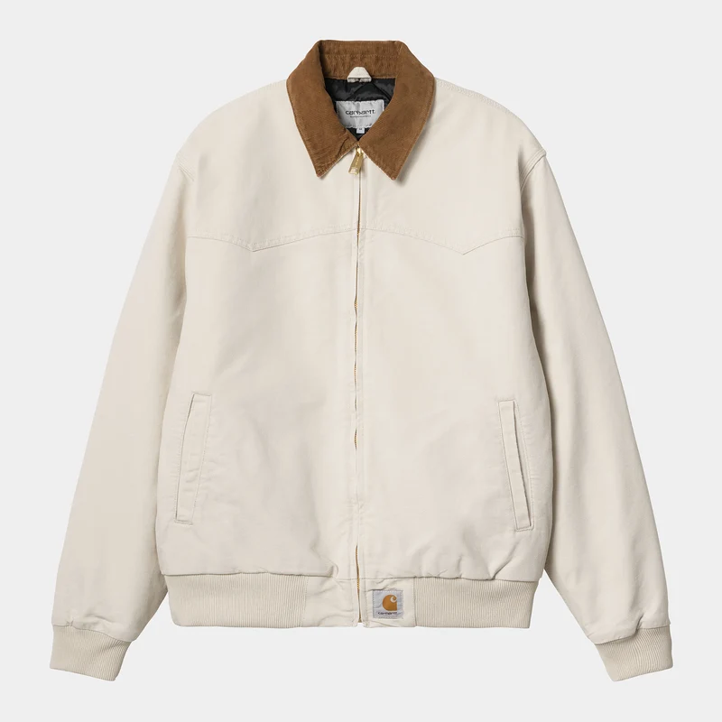 Carhartt WIP Herr OG Santa Fe Jacka - Salt / Hamilton Brown