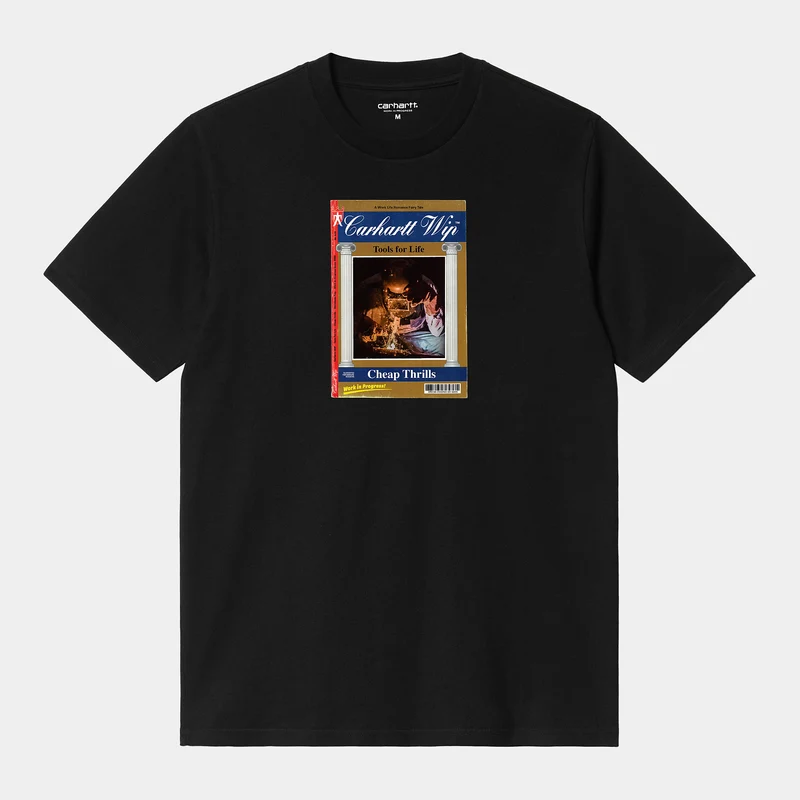Carhartt WIP Herr Cheap Thrills T-Shirt - Svart