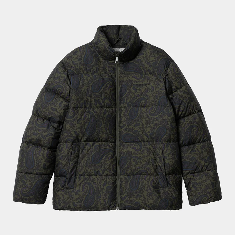 Carhartt WIP Springfield jacka för män - Plant / Paisley Print