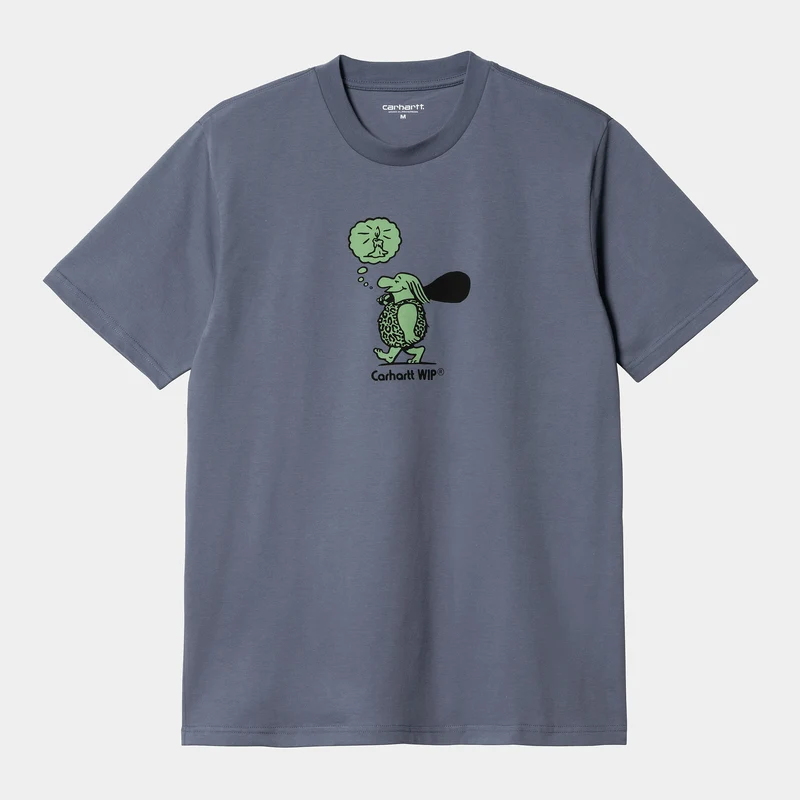 Carhartt WIP Original Thought T-shirt för män - Hudson Blue