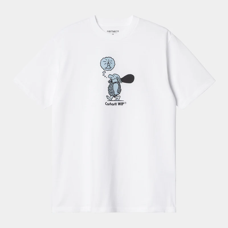 Carhartt WIP Herr Original Thought T-Shirt - Vit