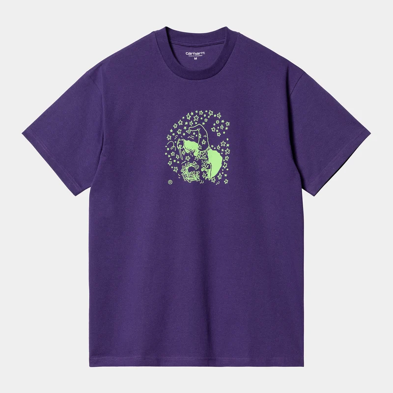 Carhartt WIP Hocus Pocus T-shirt för män - Tyrian