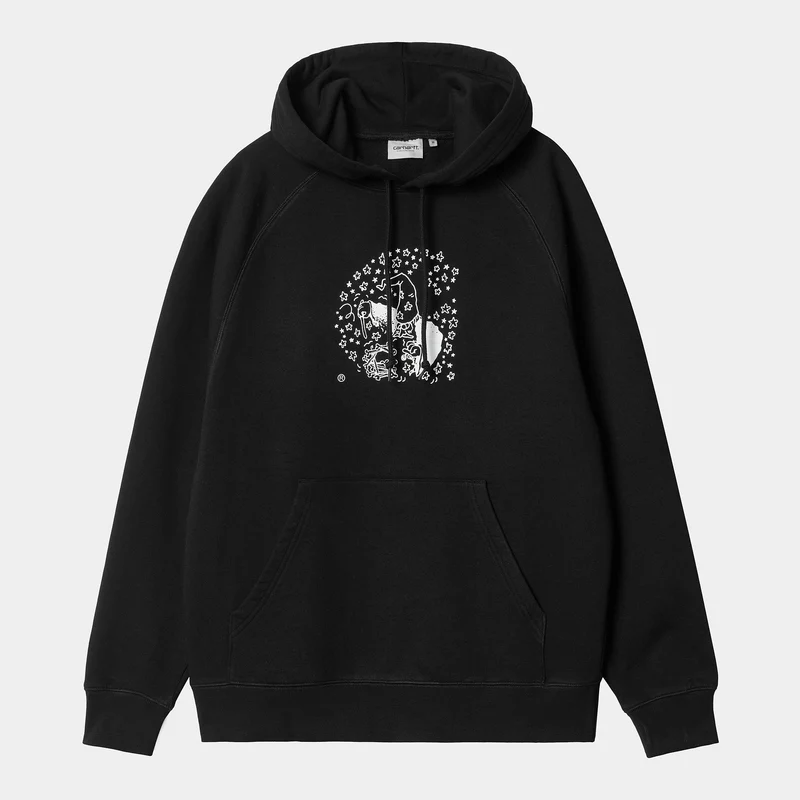 Carhartt WIP Hocus Pocus hoodie för herr - Svart