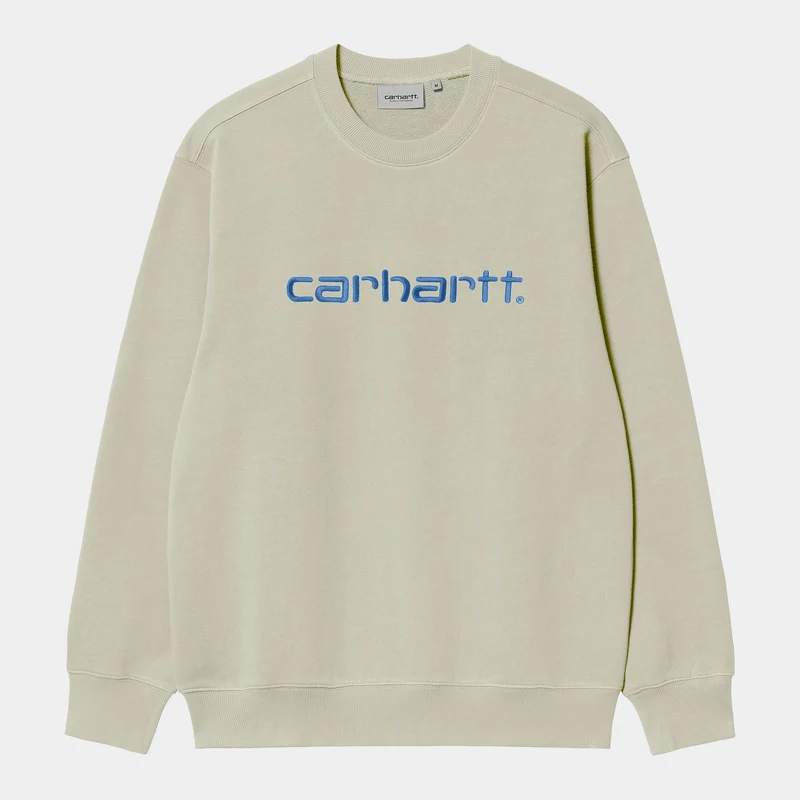 Carhartt WIP Herr Carhartt WIP Sweat Top - Beryl