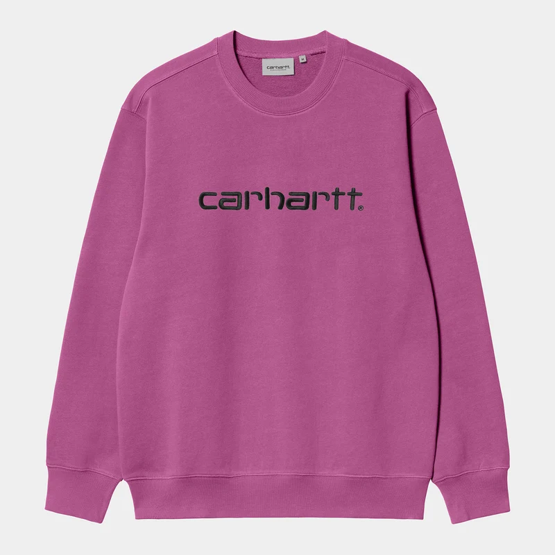 Carhartt WIP Herr Carhartt WIP Sweat Top - Magenta
